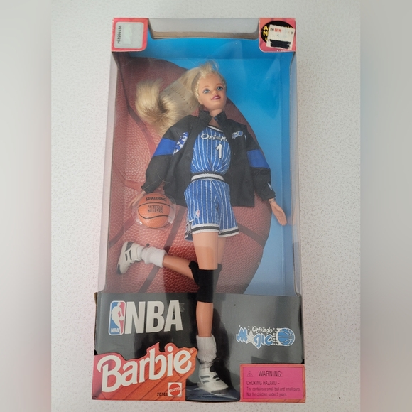 Vintage Orlando Magic Barbie Doll NBA Mattel Basketball - Picture 1 of 2